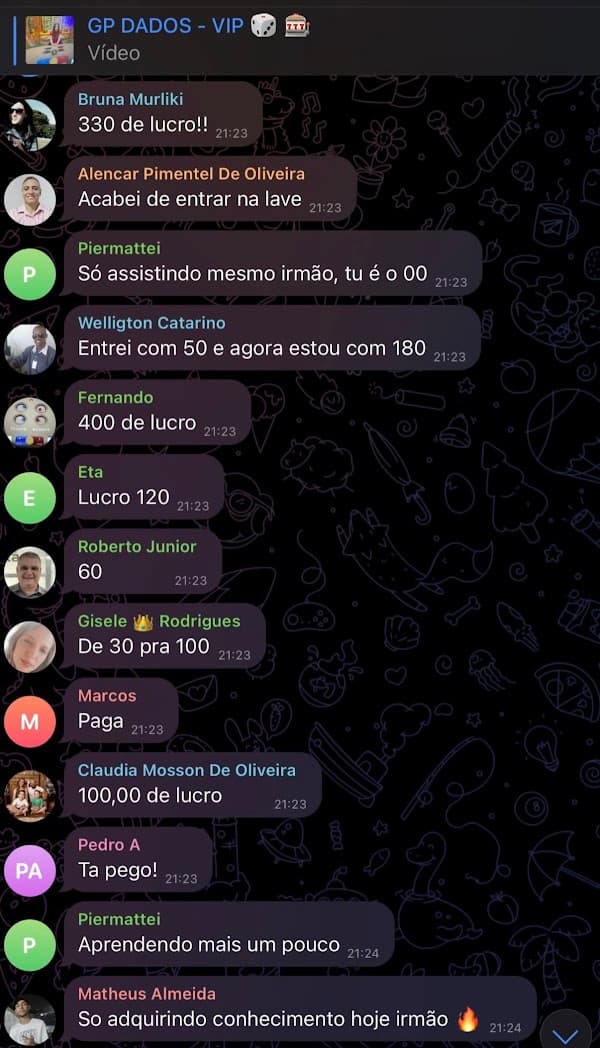 Resultado aluno 6